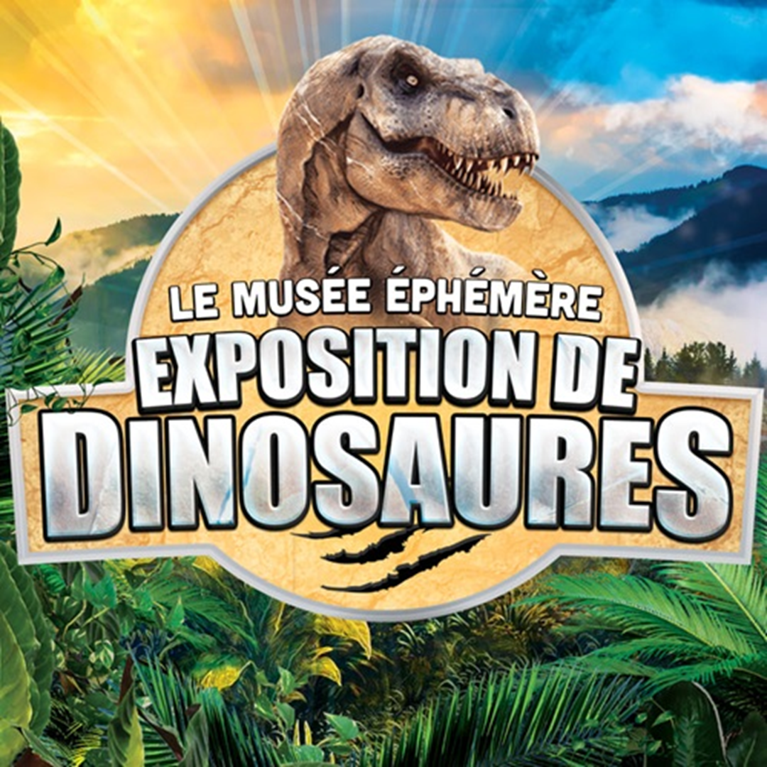 Exposition éphémère de dinosaures