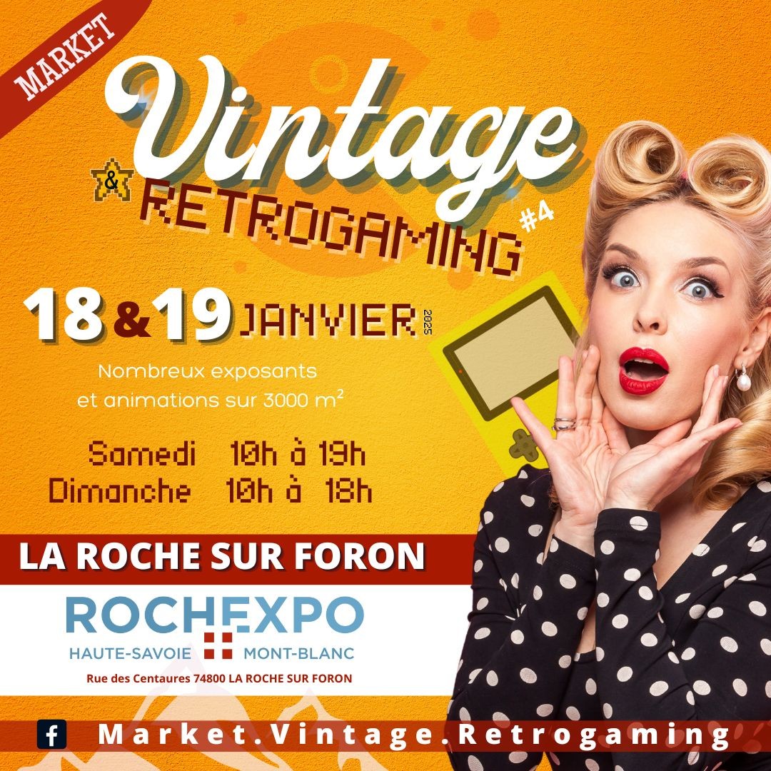 Market vintage & rétrogaming